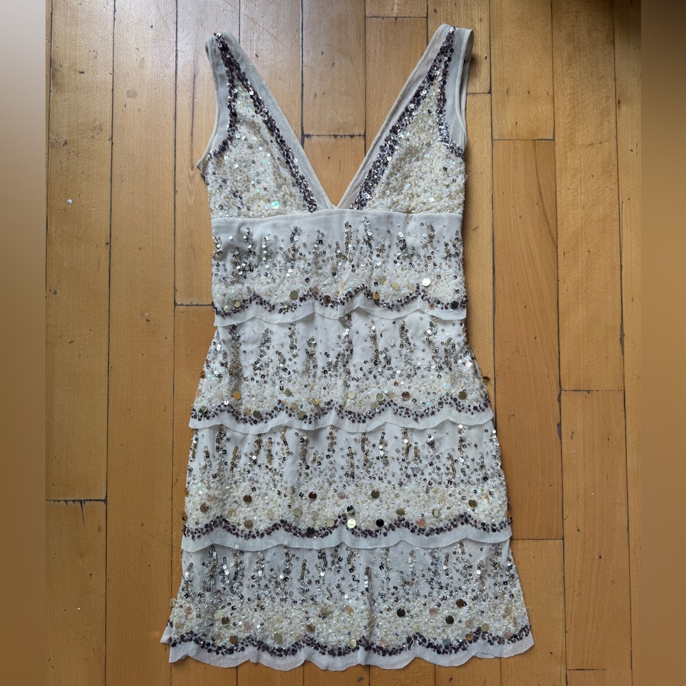 Elegant Sequin Embellished Dress
